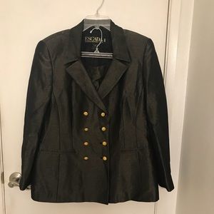 Vintage Escada skirt suite